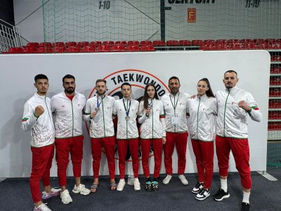 България завоюва три медала на силен турнир по таекуондо