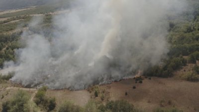 Ограничени са огнищата край асеновградското село Горнослав