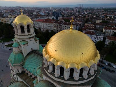 Заедно пред екрана за финала на Световното по волейбол на площад "Св. Александър Невски"
