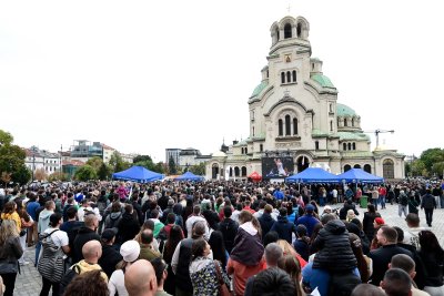България гледа волейболния финал (ГАЛЕРИЯ)
