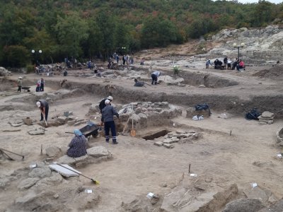 Archaeologists at Perperikon Uncover Burial of a Christian Martyr