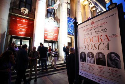 Инцидент отложи началото на премиерата на „Тоска“ в Софийската опера