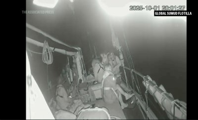 Bulgarian, Part of Humanitarian Flotilla to Gaza, Is Among Those Detained by Israel