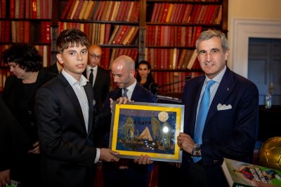 Български младежи на аудиенция при папата!