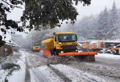 RIA: In Mountainous Areas Rain Is Turning into Snow, Motorists Advised to Use Appropriate Tyres