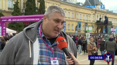 Любомир Ганев: Маратонът всяка година става все по-добър, всяка година чупи рекорди