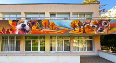 Фасадата на детска градина в София се преобрази в приказна картина (СНИМКИ)