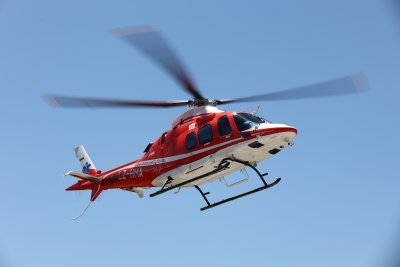 Въздушната линейка превози мъж с аневризма на гръдната аорта от Смолян до София