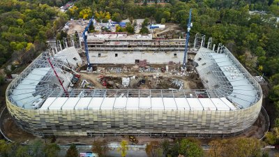 Напредва строежът на новия стадион на ЦСКА