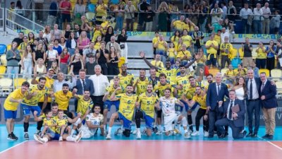 Добромир Димитров и Лас Палмас продължават към втория кръг на Волейболната шампионска лига