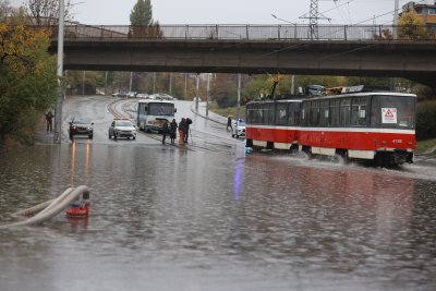 Flooding on Key Boulevards in Sofia Halts Tram Services and Causes Major Traffic Disruptions
