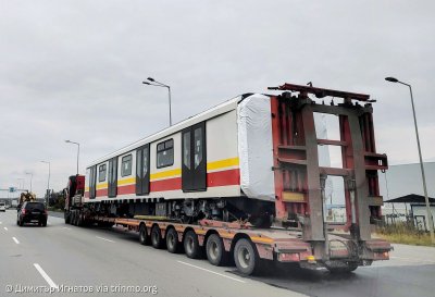 The New Underground Trains Arrived in Sofia (see pics and video)