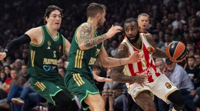 Коди Милър-Макинтайър даде тон на Цървена звезда за седем поред в Евролигата (ВИДЕО)