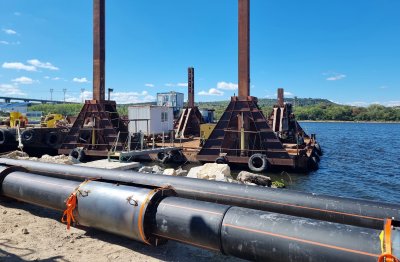 Отстранена е аварията на тръбопровода във Варненското езеро