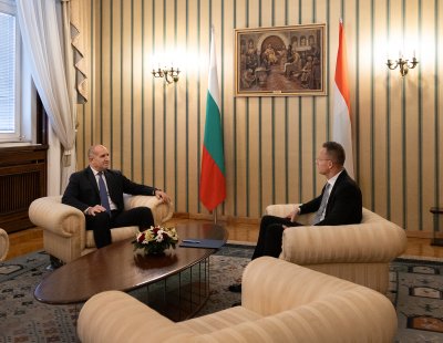 President Rumen Radev welcomed Hungary’s Minister of Foreign Affairs, Péter Szijjártó