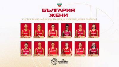 Деница Манолова отпадна от състава на България за мача с Азербайджан от квалификациите за Евробаскет 2027