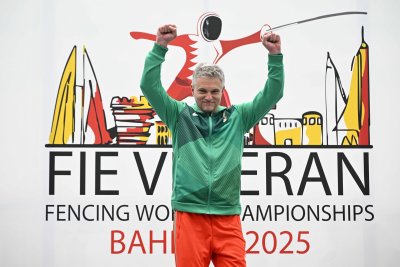 Атанас Арнаудов е световен шампион на сабя мъже при ветераните над 50 години