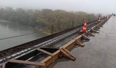 693 стоманобетонни панела са изработени досега за ремонта на "Дунав мост"