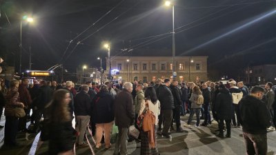 Protest in Sofia Against Higher Parking Fees in Blue and Green Zones