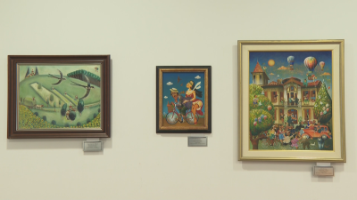 Дъщерята на Иван Гарелов дари на Пловдив ценни картини от личната колекция на баща си