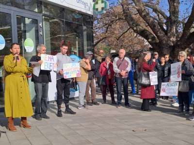 Жители на Варна протестираха срещу въвеждането на зелена зона