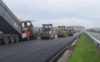 Възстановяват движението в ремонтирания 7-километров участък на АМ "Хемус" в Софийска област