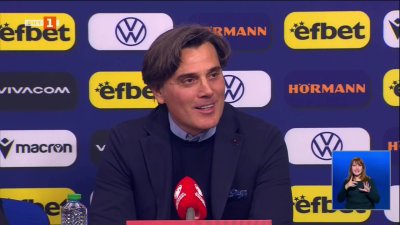 Винченцо Монтела: Фокусирани сме изцяло върху плейофите и продължаваме напред стъпка по стъпка