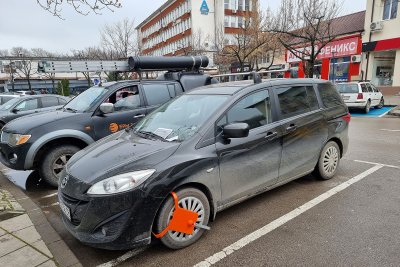 Служител на "Градска мобилност" в Монтана е бит заради поставени скоби