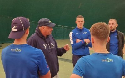 Клаудио Пистолези започна визитата си в България с посещение на тенис клубове