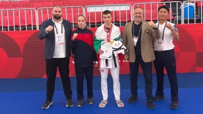 Станислав Митков завоюва европейска титла по таекуондо за юноши