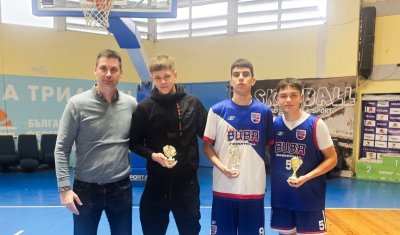 Играчите на БУБА са с най-много индивидуалните награди на турнира от Европейската младежка баскетболна лига в София