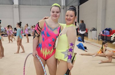 Гимнастичките със синдром на Даун показаха умения на "Адриана Дунавска"