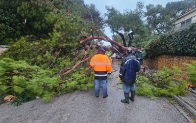 Опасно време и червен код в Гърция: Бурята "Байрон" затвори всички училища в Атина