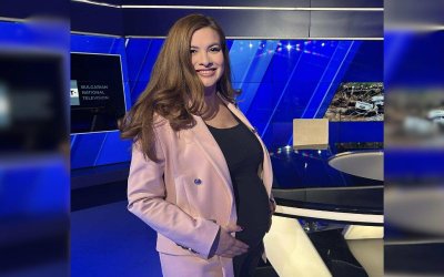 Малката Алина – голямото щастие за репортера и водещ Йоана Миланова и таткото Васил