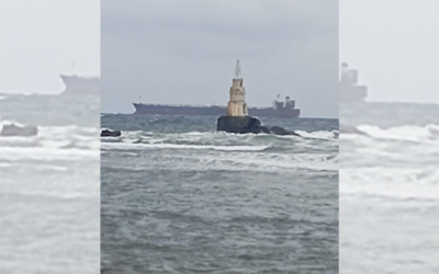 Vessel Stranded Off the Coast of Ahtopol
