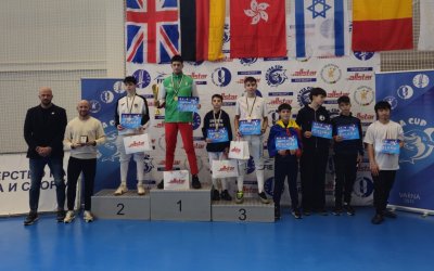 Златен медал за Симеон Серев в турнира на шпага за Европейската купа по фехтовка