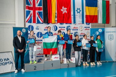 Златен медал за Ива Стоянова на Европейската купа на шпага
