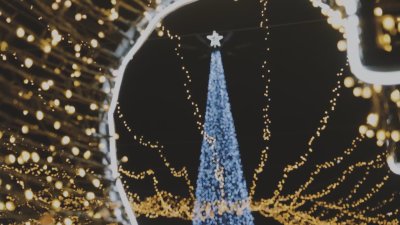 Грейна празничната украса в Елин Пелин