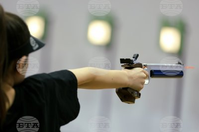 Мирослава Минчева е в топ 3 на Европа при стрелбата с малокалибрен пистолет