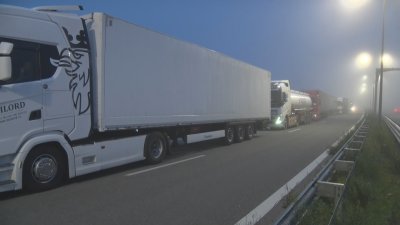 20 км опашки от камиони край Свиленград