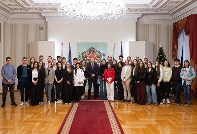 President Rumen Radev Meets with Students at the Presidential Institution