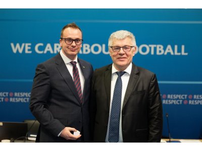 Добрин Гьонов участва в първото заседание на Комисията по статута на играчите към УЕФА в Нион