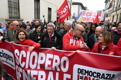 Обща стачка срещу проектобюджета на Италия предизвика транспортни смущения и затвори училища