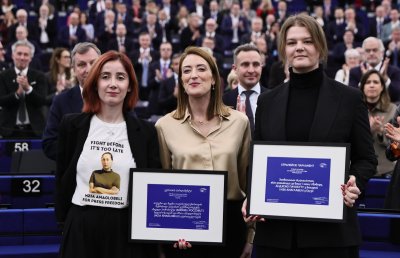 Свободата на словото: Наградата "Сахаров" получиха журналисти политически затворници