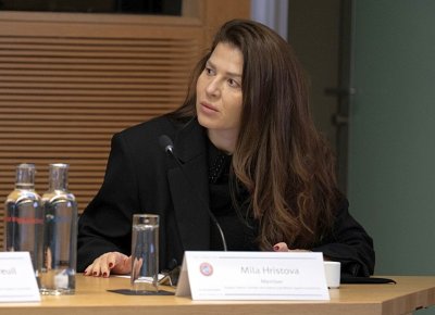 Президентът на АБФ Мила Христова взе участие в заседание на Комисията за статут на играчите, трансфери и агенти към УЕФА