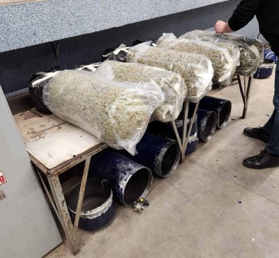 Four Arrested Attempting to Smuggle More than 70 kg of Cannabis Across the Turkish Border