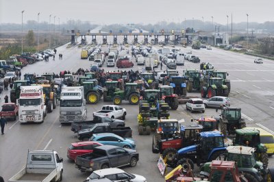Farmers&rsquo; Protests in Greece Continue, Blocking the Kulata&ndash;Promachonas Border Crossing