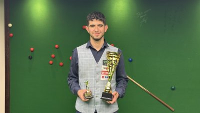 Виктор Илиев е балкански шампион по снукър за втори път