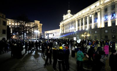 New Protest In the Centre of Sofia