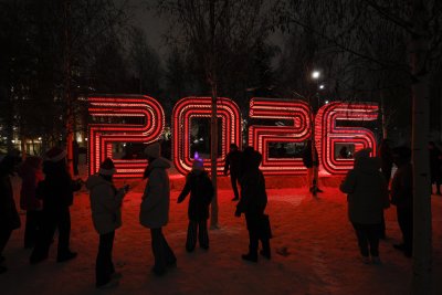 Новата година в Украйна и Русия